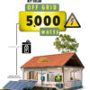 Kit Solar 5000W para Finca o Casa Rural (Mayor Potencia)