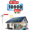 Kit Solar 10000w para Casa o Empresa en Colombia | Sistema OnGrid con Wifi