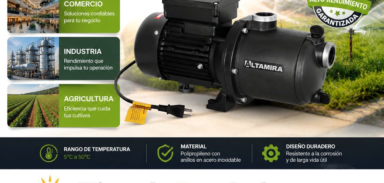 Motobombas para Agua Limpia