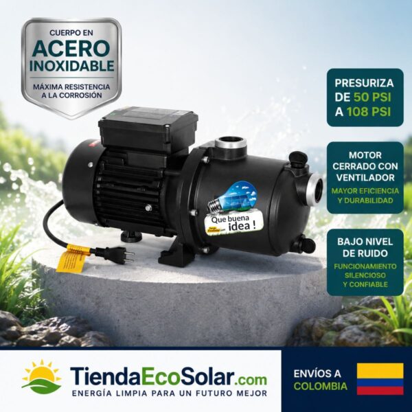 Motobomba Superficie multietapas horizontal LOTUS50 1x127 PARA COLOMBIA Bomba de Agua 🌊  🛒 ¡Preguntar HOY!