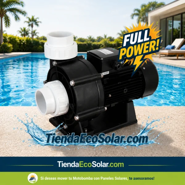 Motobomba para Piscina SUPRA 3 4 HP 3x230/460 Aqua Pak Bomba Piscina, 🌊 Baja rotación en región objetivo. Uso comercial grande. 🛒 ¡Preguntar HOY!